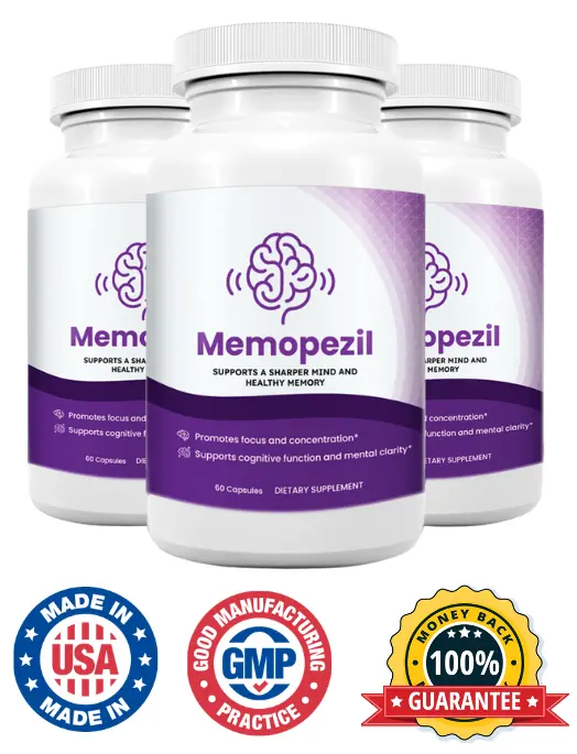 Memopezil Memory and Focus Support Bottles